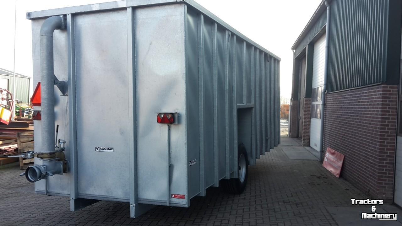 Mestcontainer  Gegalvaniseerde mestcontainer