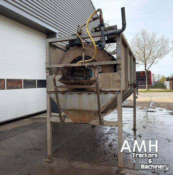 Sorteermachine  Trommelwasmachine voor wortelen, Drum washer for carrots, Trommelwaschmaschine für Karotten