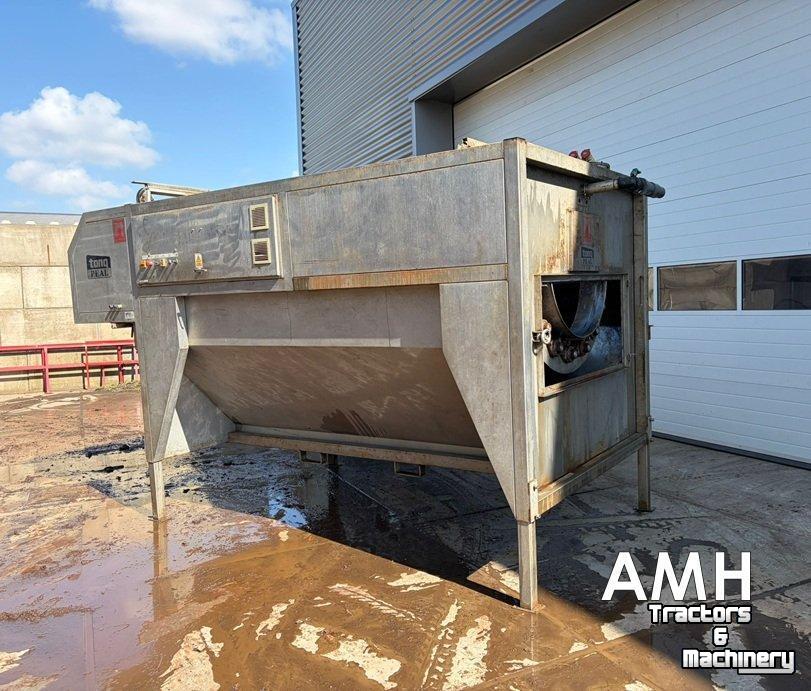 Overige inschuurmachines en toebehoren Tong Peal Poleistmachine  Wortel Poleistmachine, Carrot Polishing Machine, Karotten-Poliermaschine