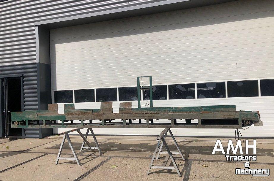 Transportband  Vlakke band 6100X380 TRANSPORTBAND VLAKKE BAND FLAT BELT CONVEYOR BELT FLACHBAND FÖRDERBAND