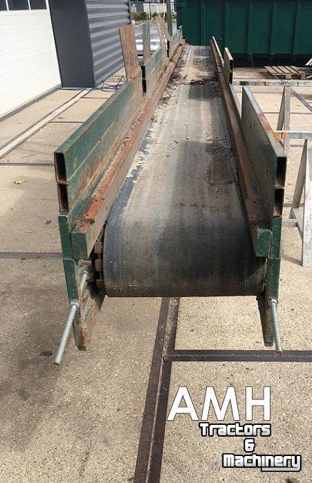 Transportband  Vlakke band 6100X380 TRANSPORTBAND VLAKKE BAND FLAT BELT CONVEYOR BELT FLACHBAND FÖRDERBAND