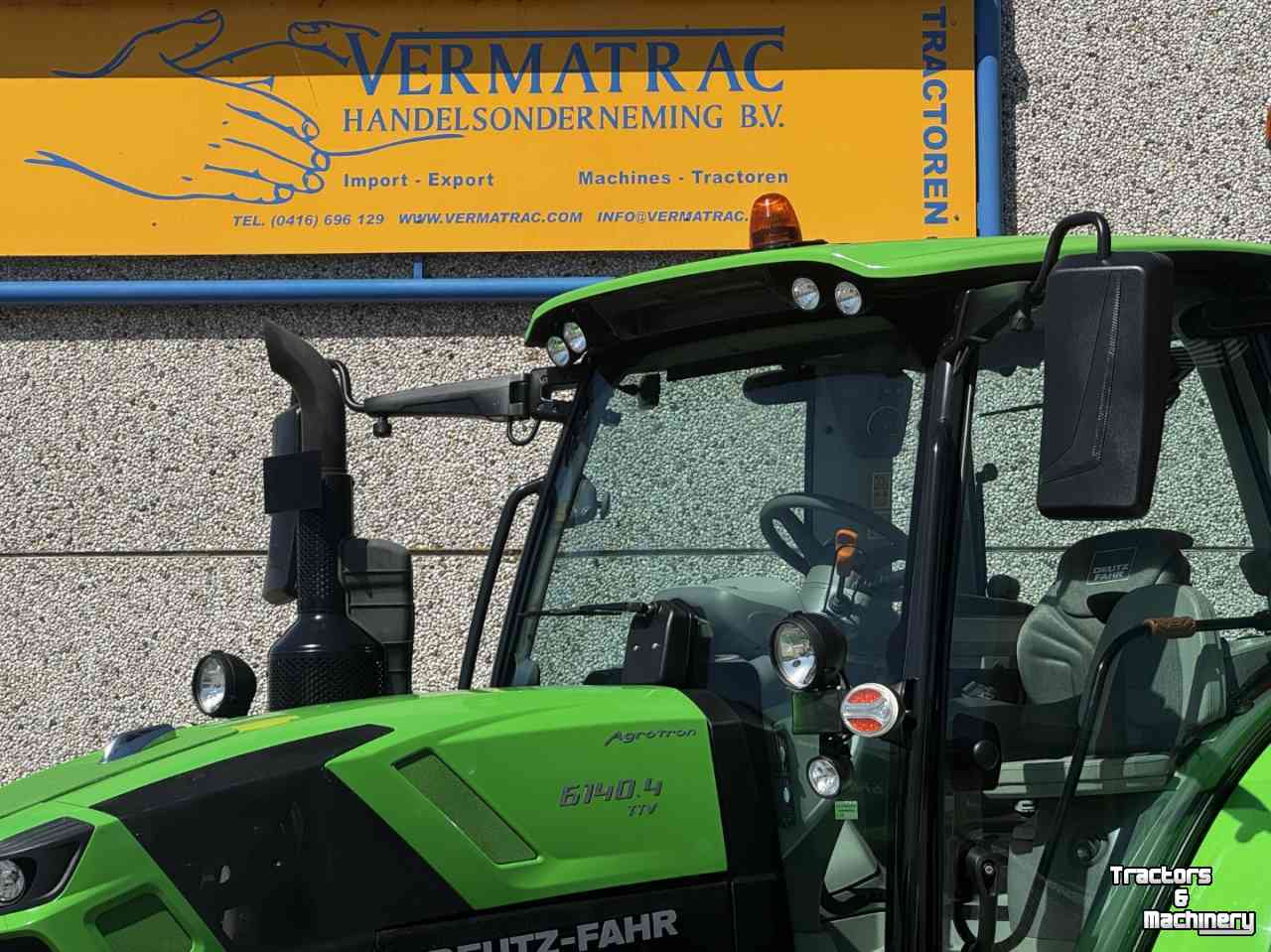 Tractor / Trekker Deutz-Fahr Agrotron 6140-4TTV vario Fronthef Stage V  Hydr rem 50km