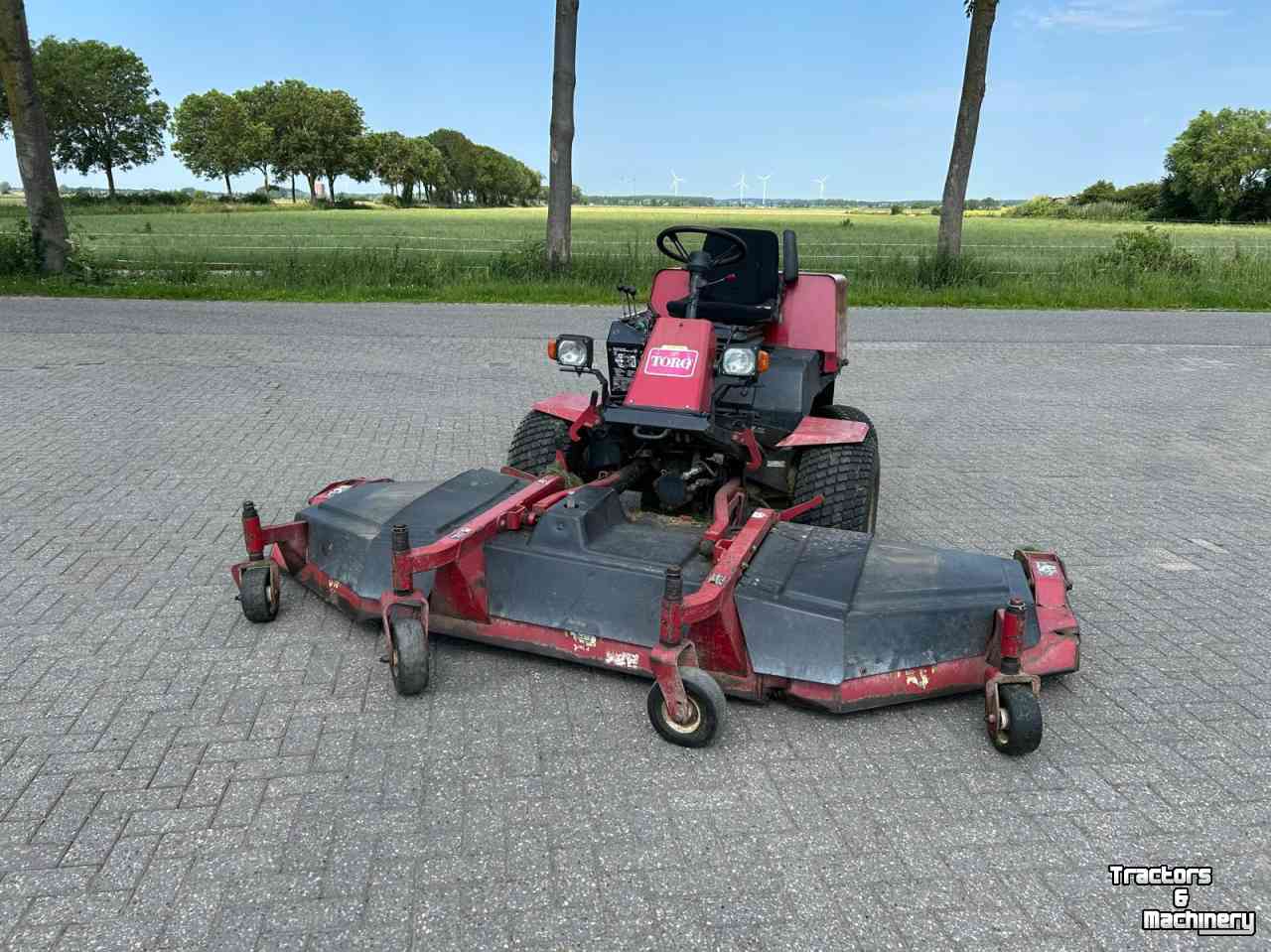 Zitmaaier Toro 455 D 3 deleige cirkelmaaier