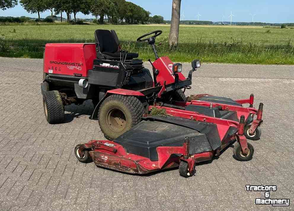 Zitmaaier Toro 455 D 3 deleige cirkelmaaier
