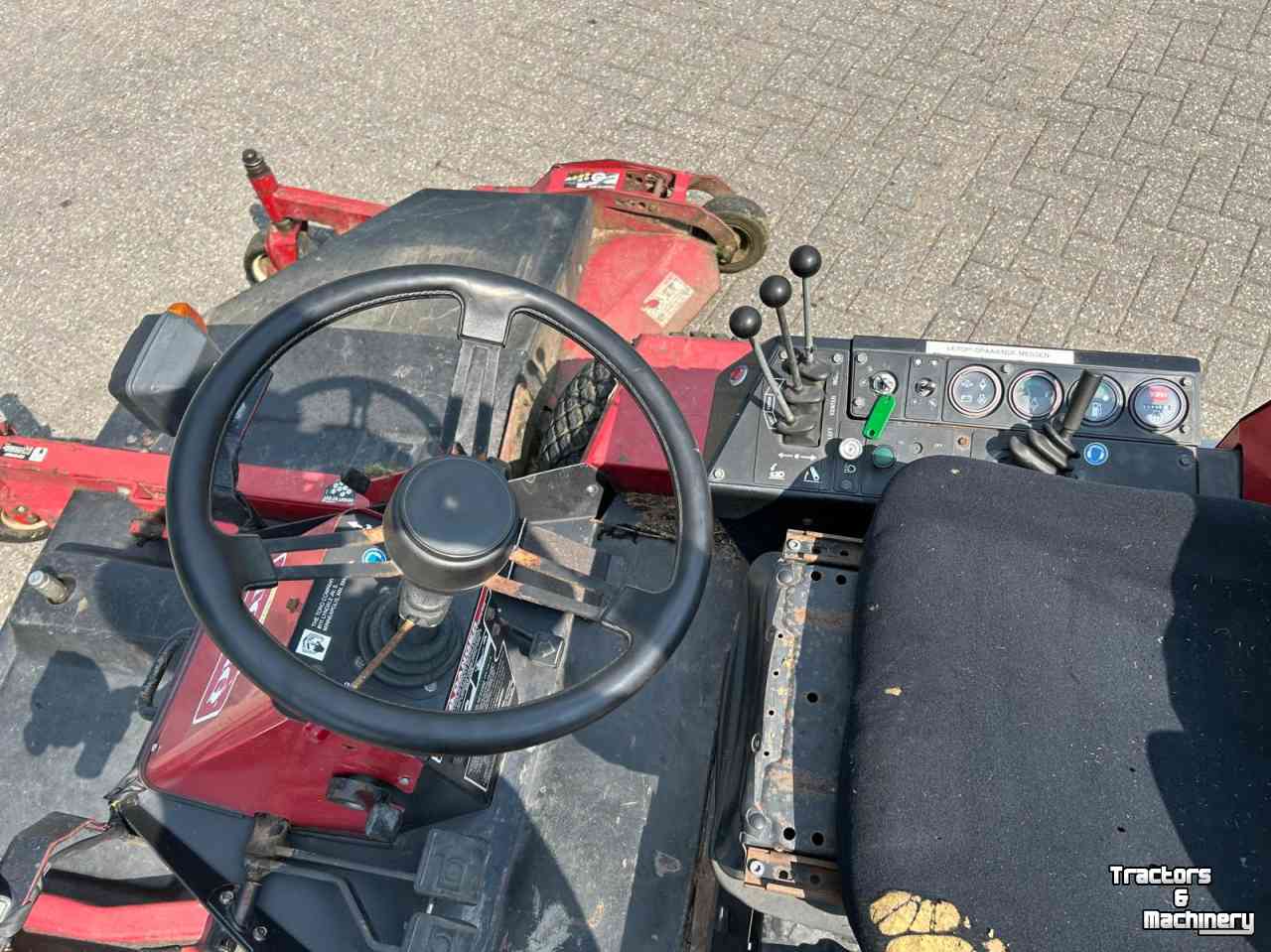 Zitmaaier Toro 455 D 3 deleige cirkelmaaier