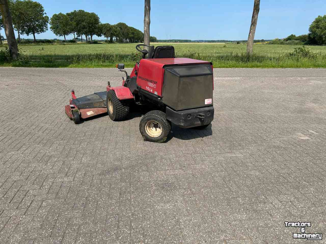Zitmaaier Toro 455 D 3 deleige cirkelmaaier