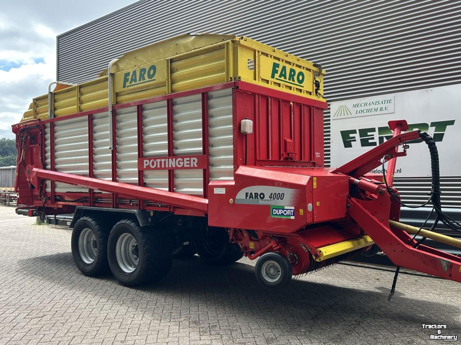 Opraapwagen Pottinger FARO 4000 D