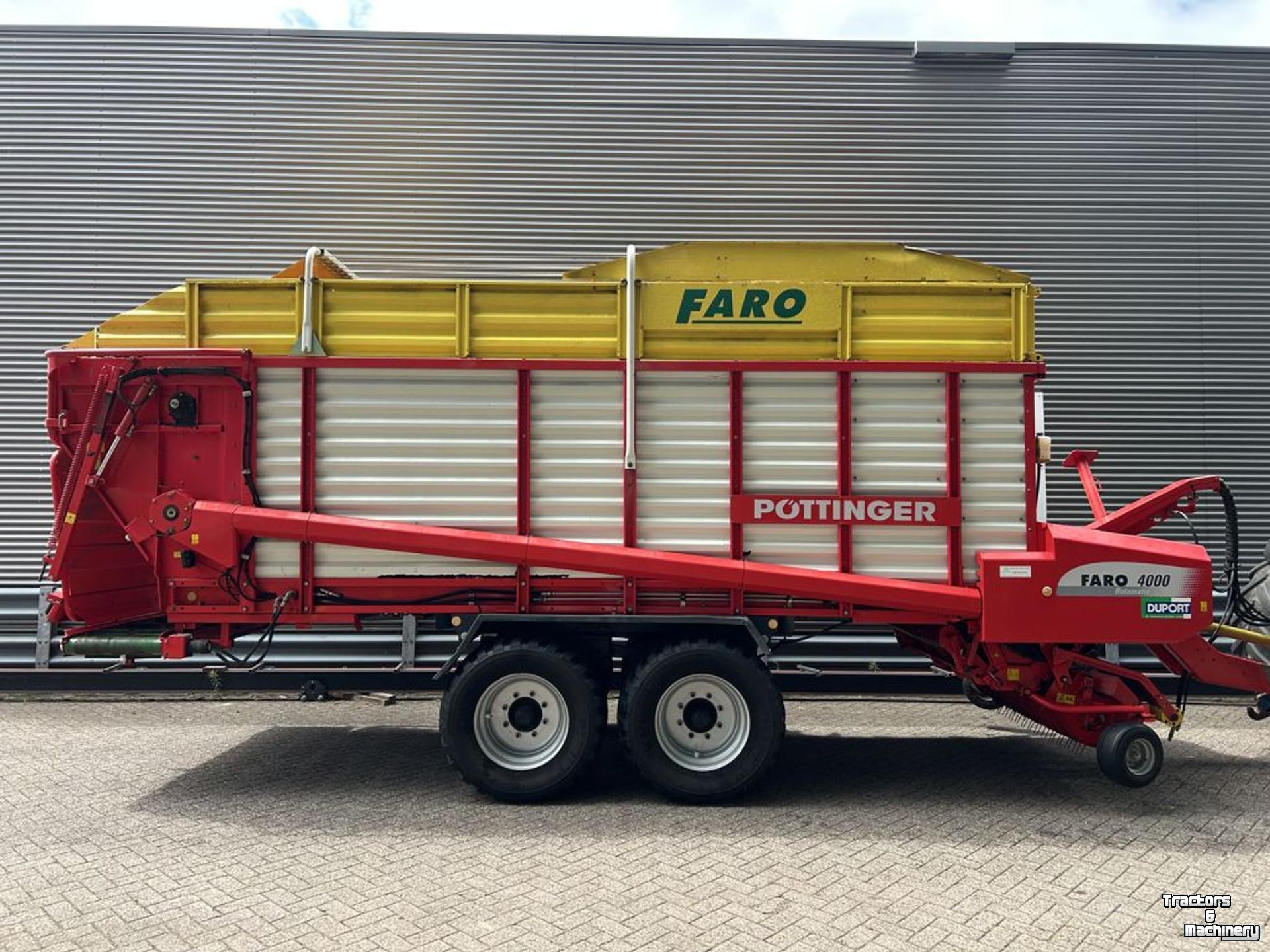 Opraapwagen Pottinger FARO 4000 D
