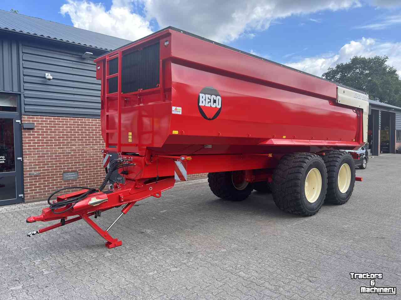 Kipper / Kiepwagen / Landbouwkipper Beco Super 2000
