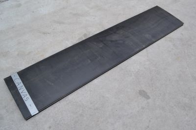 Diverse nieuwe onderdelen Qmac RSMC240 Canvas rubbermat met koordlaag 240 cm