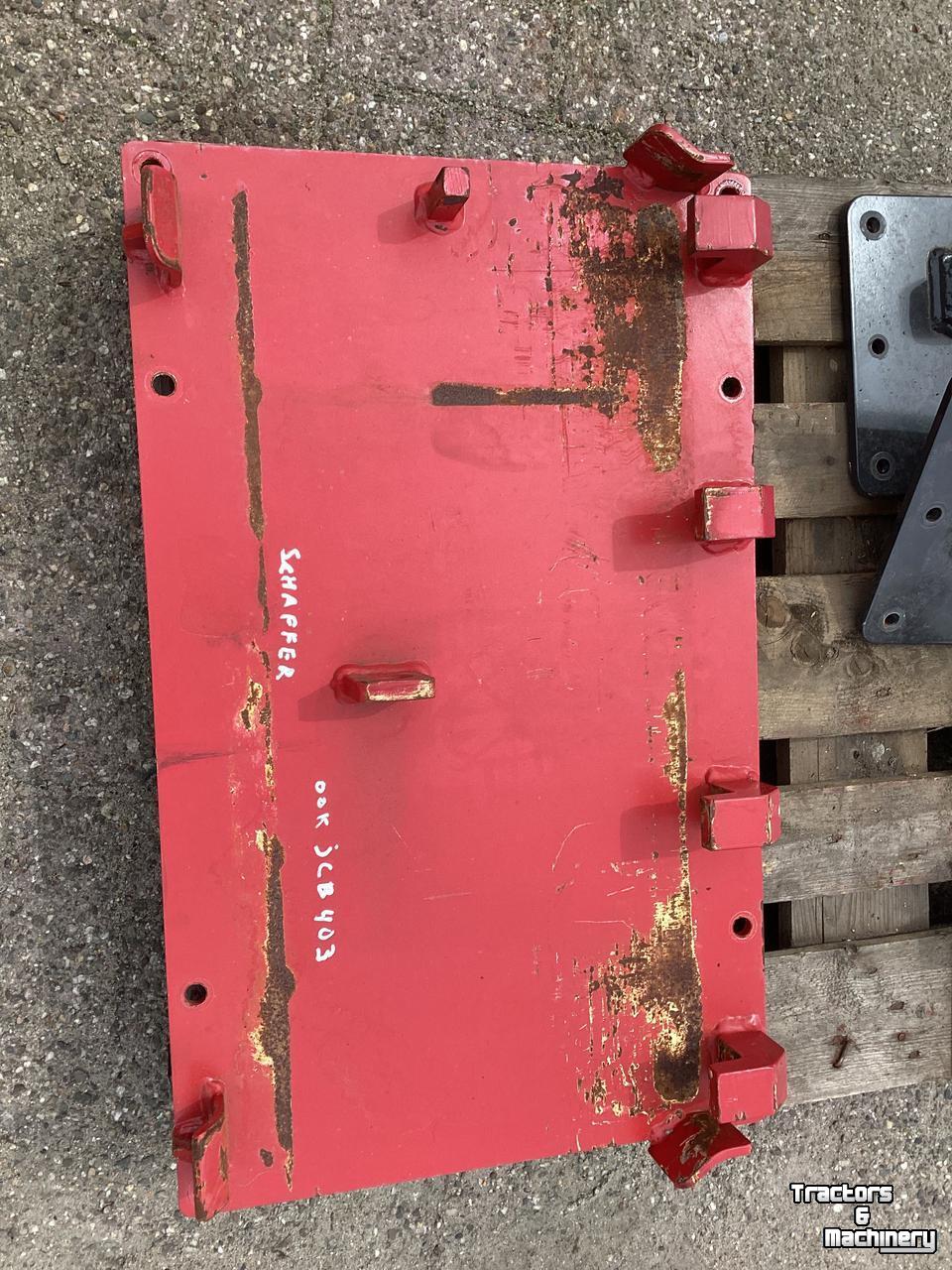 Shovel / Wiellader / Kniklader Schäffer Opname plaat