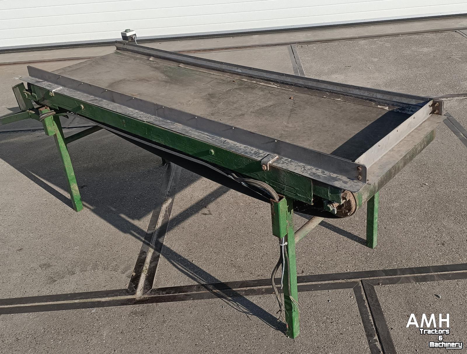 Transportband  Vlakke leesband 2100x600 LEESBAND TRANSPORTBAND VLAKKE BAND FLAT BELT INSPECTION CONVEYOR BELT FLACHBAND VERLESEBAND FÖRDERBAND