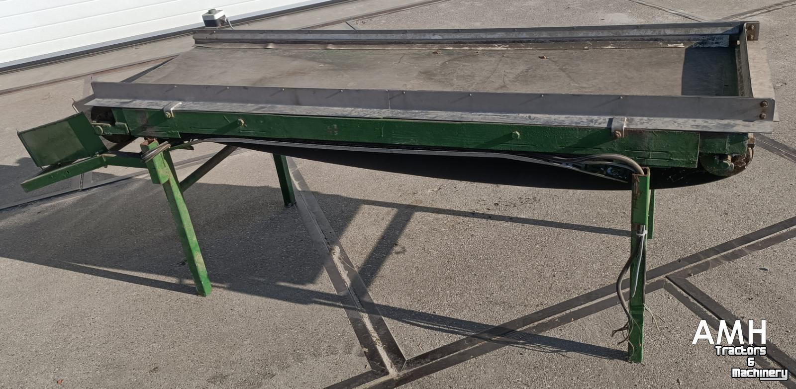 Transportband  Vlakke leesband 2100x600 LEESBAND TRANSPORTBAND VLAKKE BAND FLAT BELT INSPECTION CONVEYOR BELT FLACHBAND VERLESEBAND FÖRDERBAND