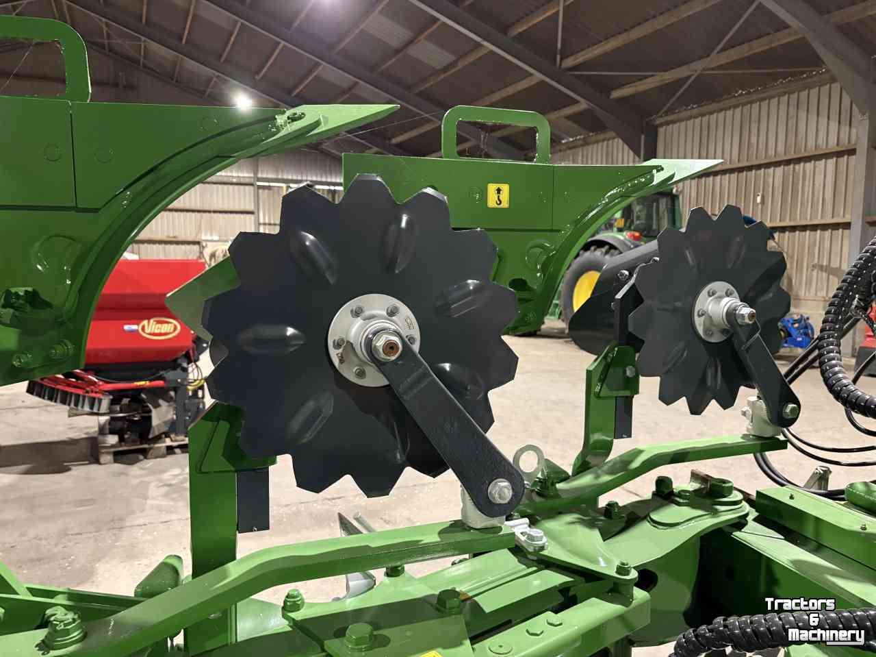 Ploegen Amazone Cayros XMS950-V 3+1 4 schaar