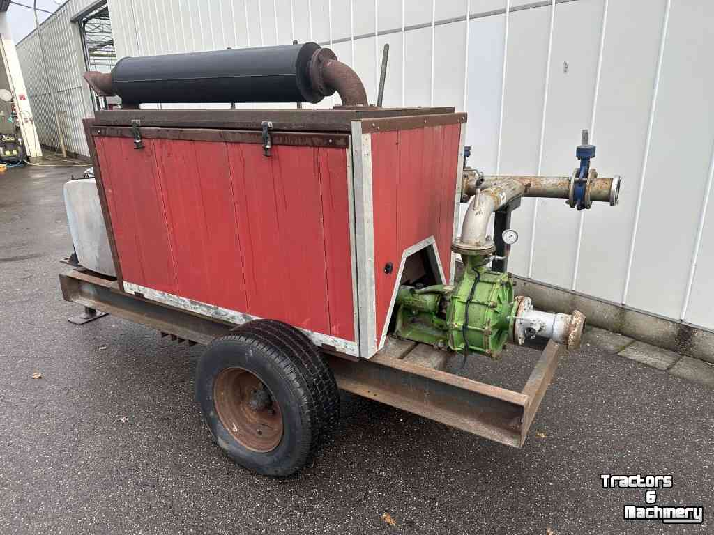 Beregeningspomp Rovatti Rovatti irrigatiepomp met Daf-motor en Elcos-beveiligingscomputer.