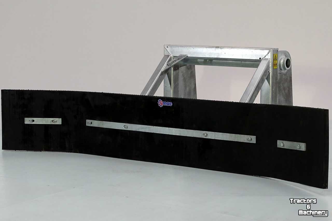 Rubberschuif Qmac Modulo rubbermat schuif schaaf 2.10 mtr aanbouw Manitou
