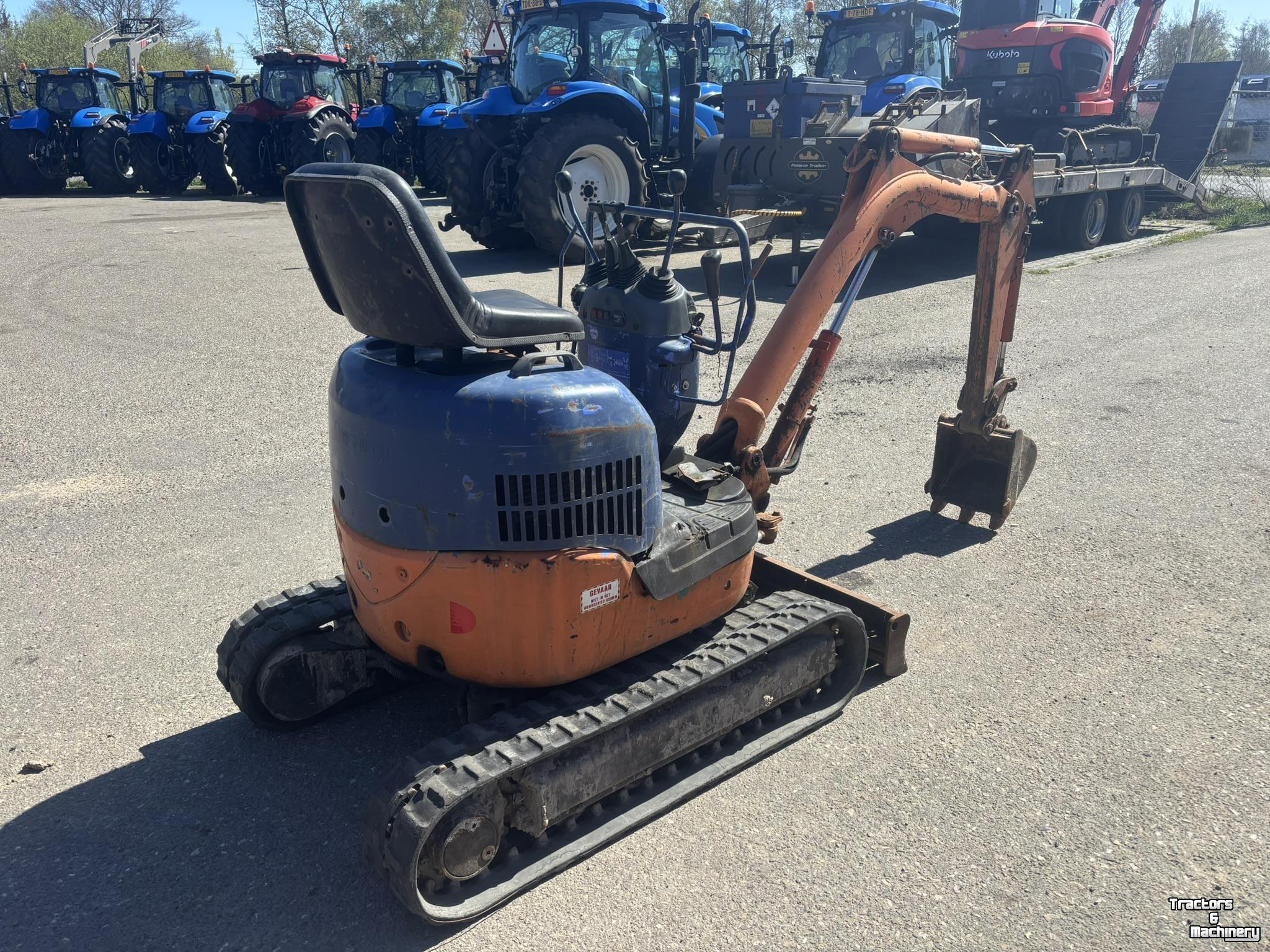 Graafmachine Komatsu PC10MR