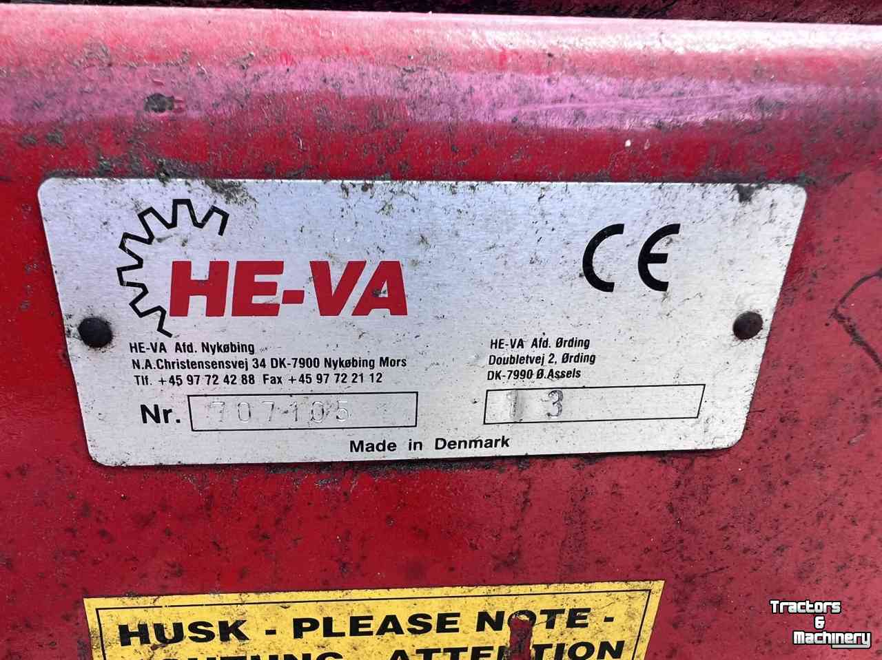 Doorzaaimachine He-Va Front board