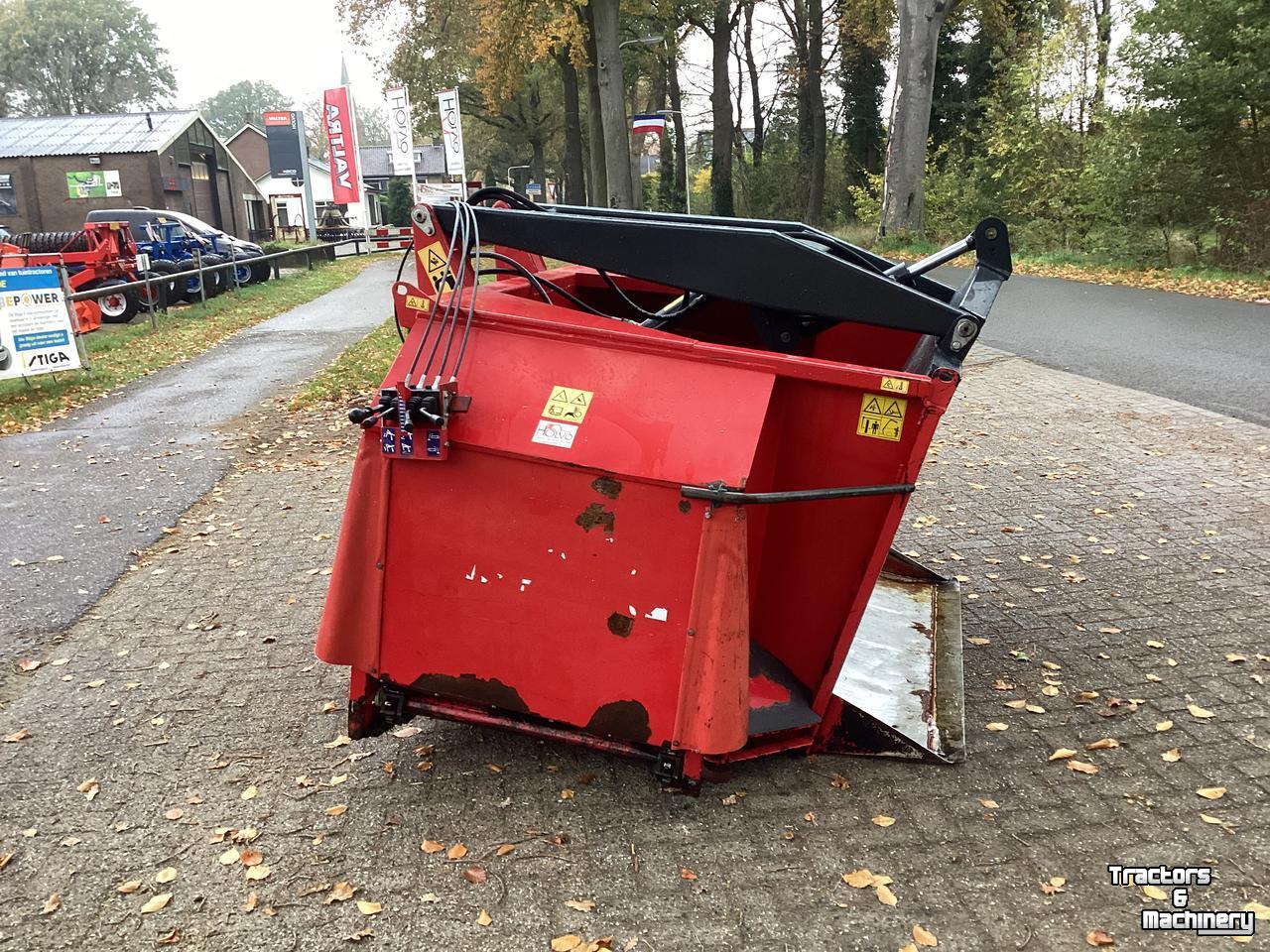Voerdoseercontainer Trioliet Voerdoseerbak met kam