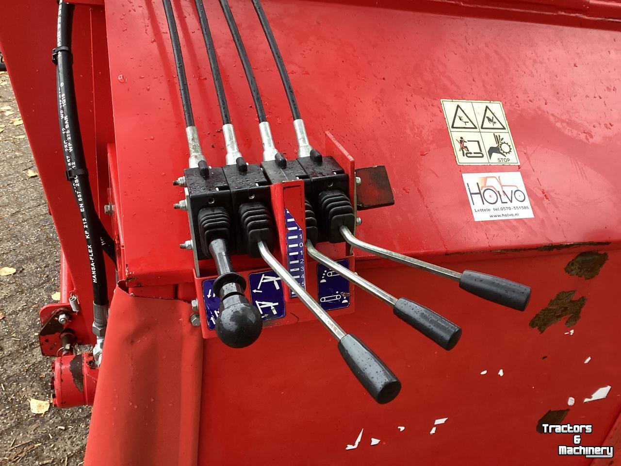 Voerdoseercontainer Trioliet Voerdoseerbak met kam