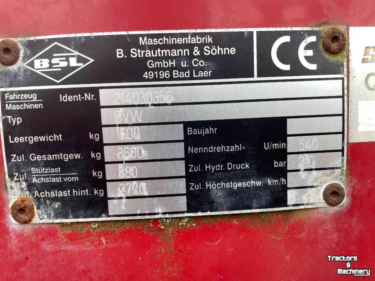 Blokkendoseerwagen Strautmann bvw