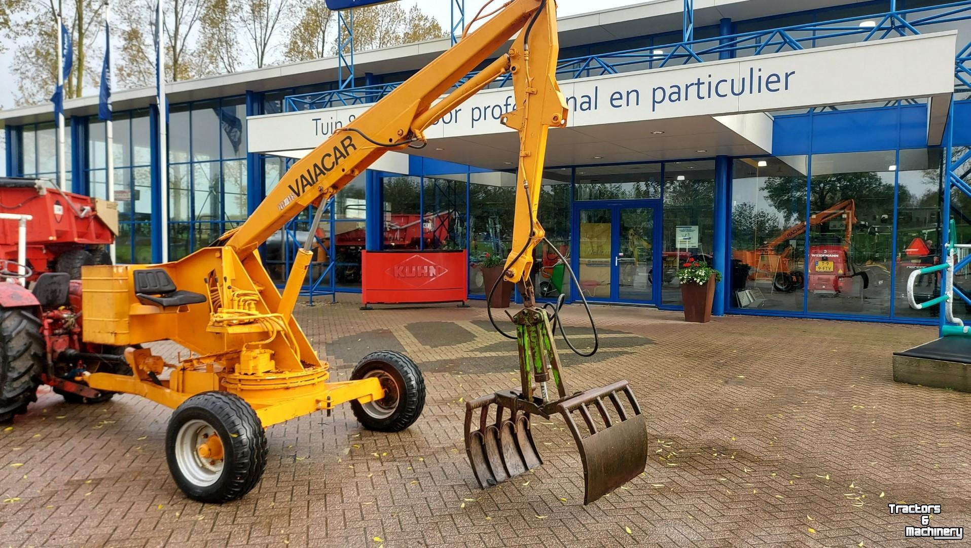 Graafmachine Caesar  GETROKKEN KRAAN