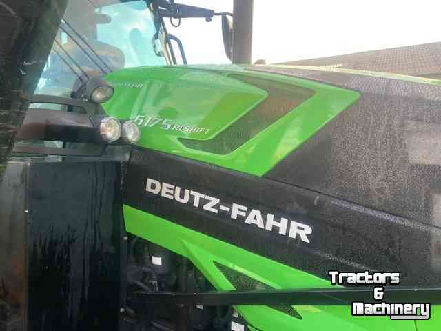 Traktoren Deutz Agrotron 6175 RC Shift + armklepelmaaier Herder
