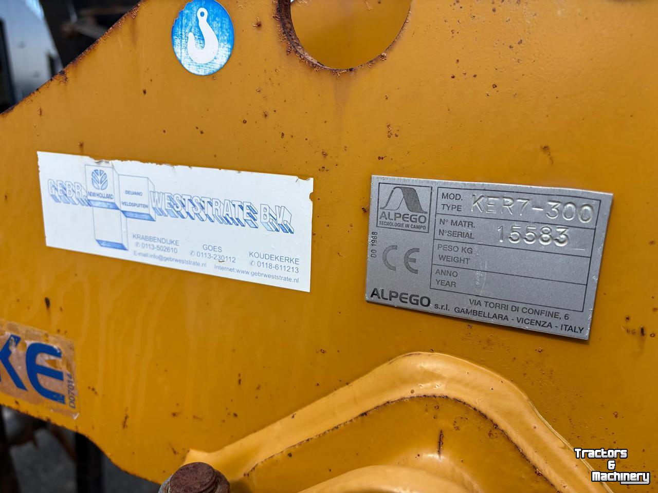 Woeler / Diepwoeler / Voorzetwoeler Alpego KER7 300