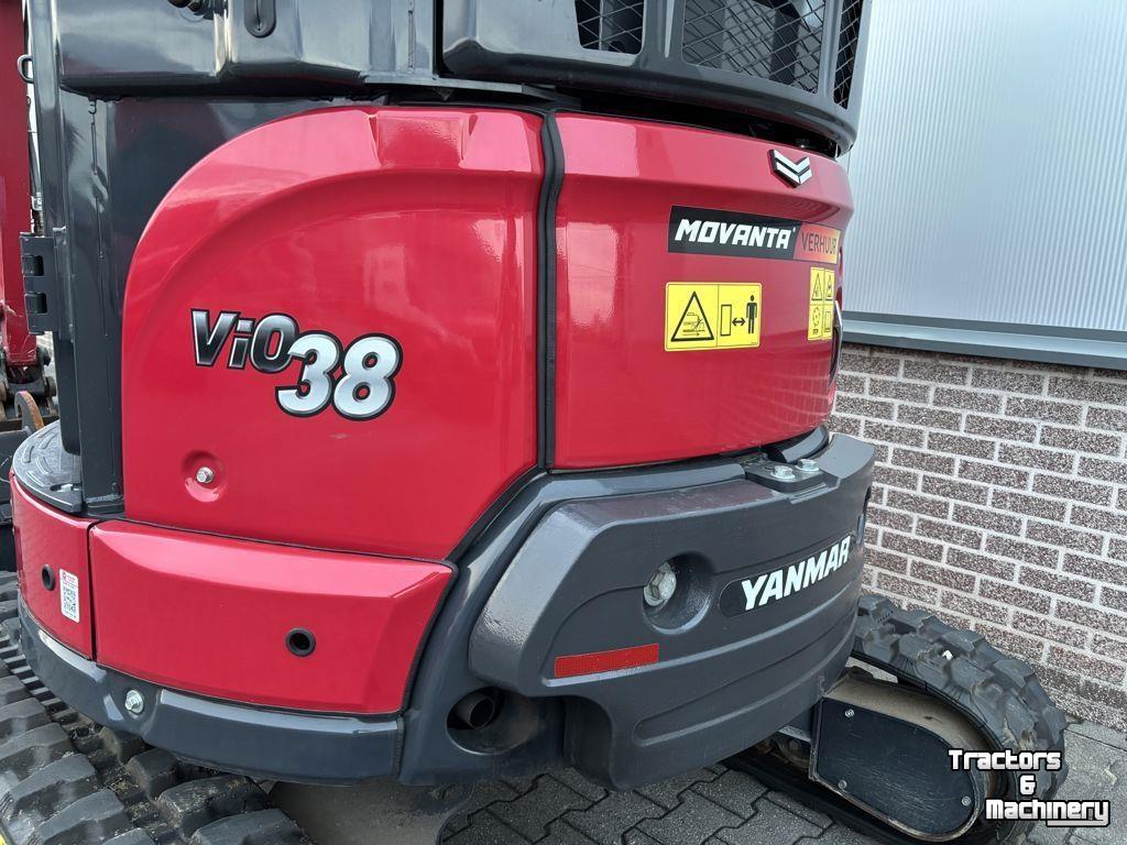 Mini-graver / Mini-graafmachine Yanmar VIO38-6