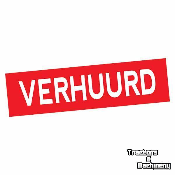 Overige bemesting- en verzorgingsmachines en toebehoren Doornbos Zelfr. wiedbed