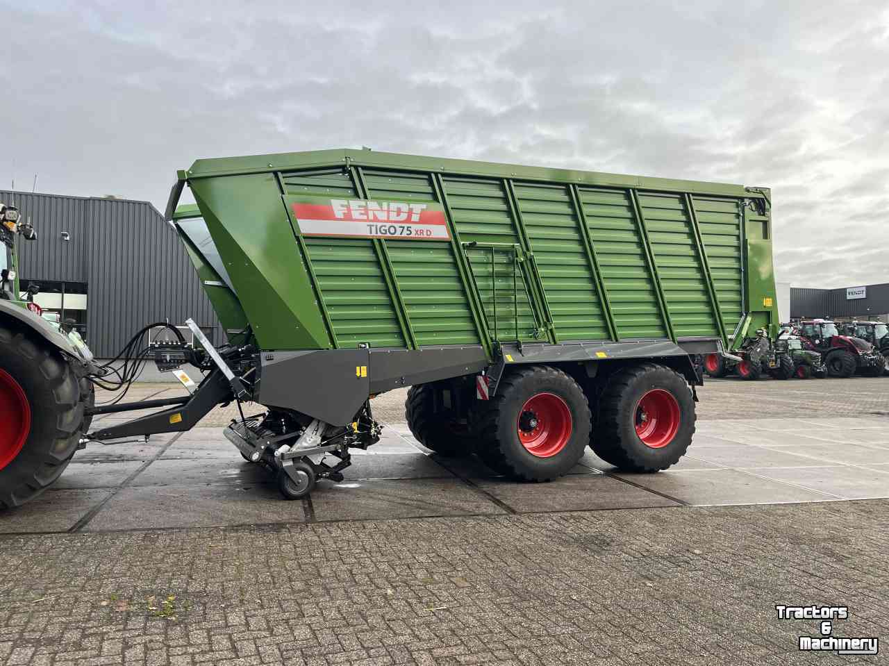 Opraapwagen Fendt Tigo 75 XR D
