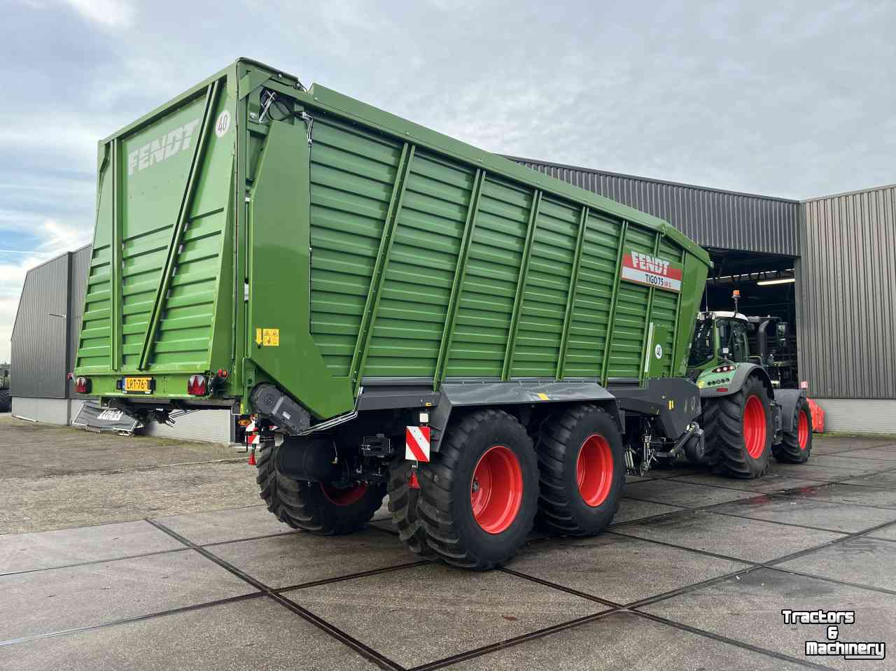 Opraapwagen Fendt Tigo 75 XR D