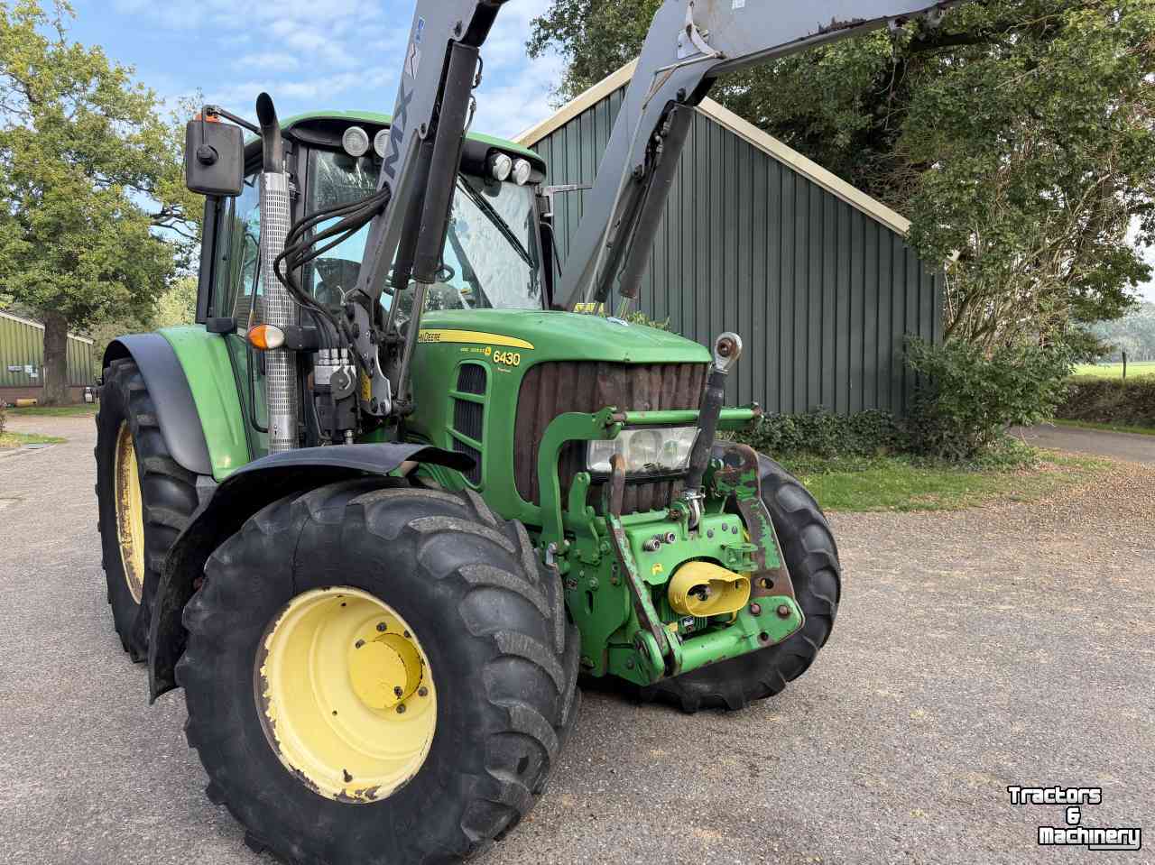Tractor / Trekker John Deere 6430 Premium PQ FH+PTO+Frontlader