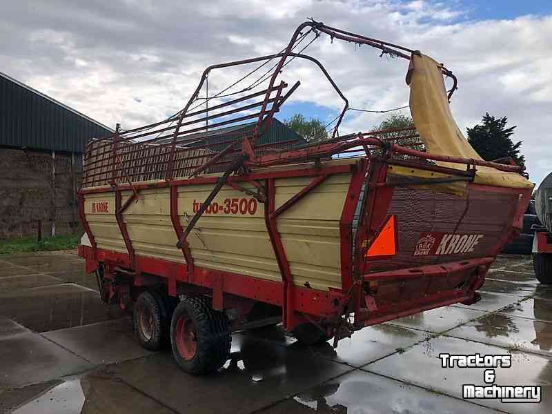 Opraapwagen Krone Turbo 3500 T