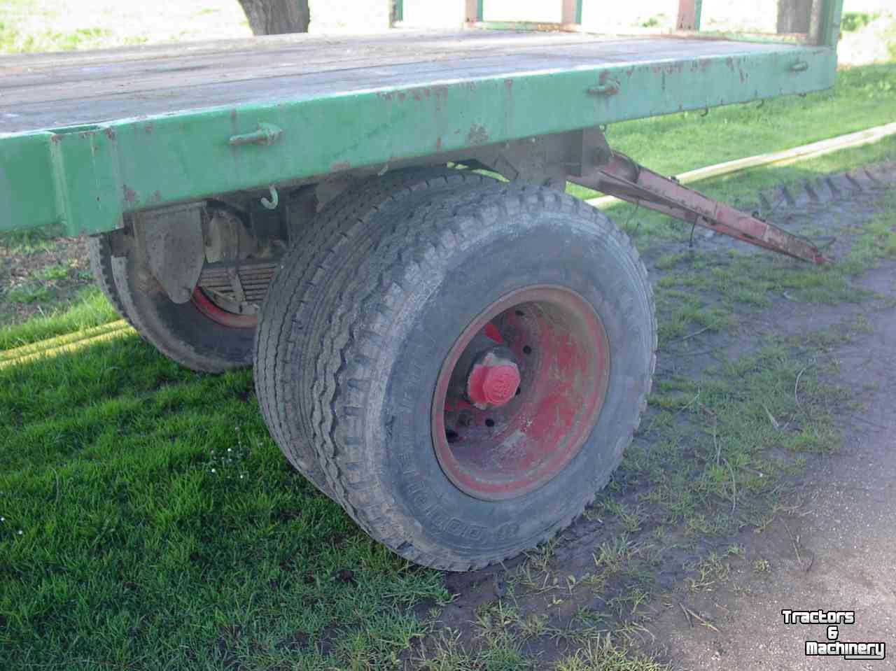 Vierwielige wagen / Landbouwwagen Broshuis Aanhanger