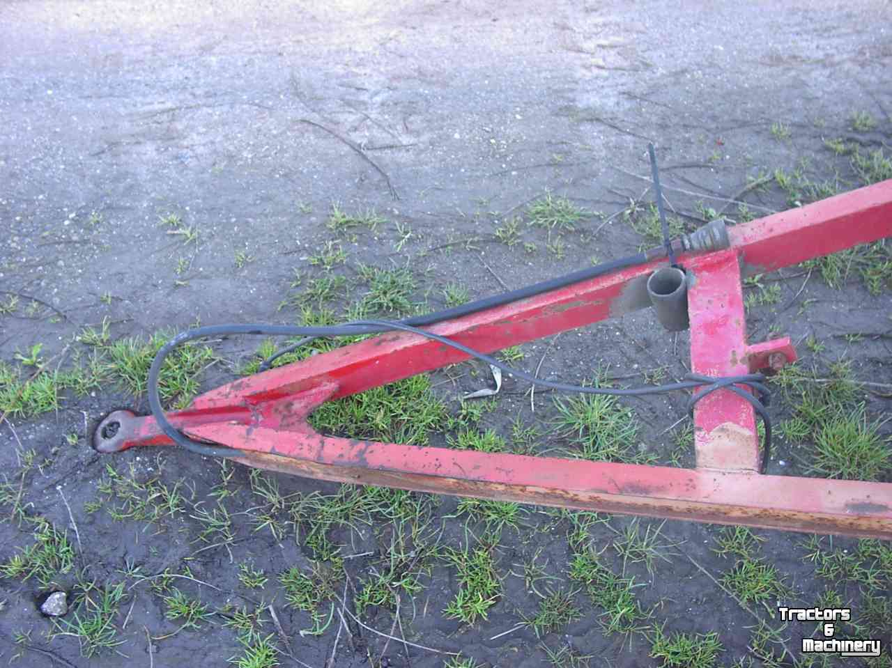 Vierwielige wagen / Landbouwwagen Broshuis Aanhanger