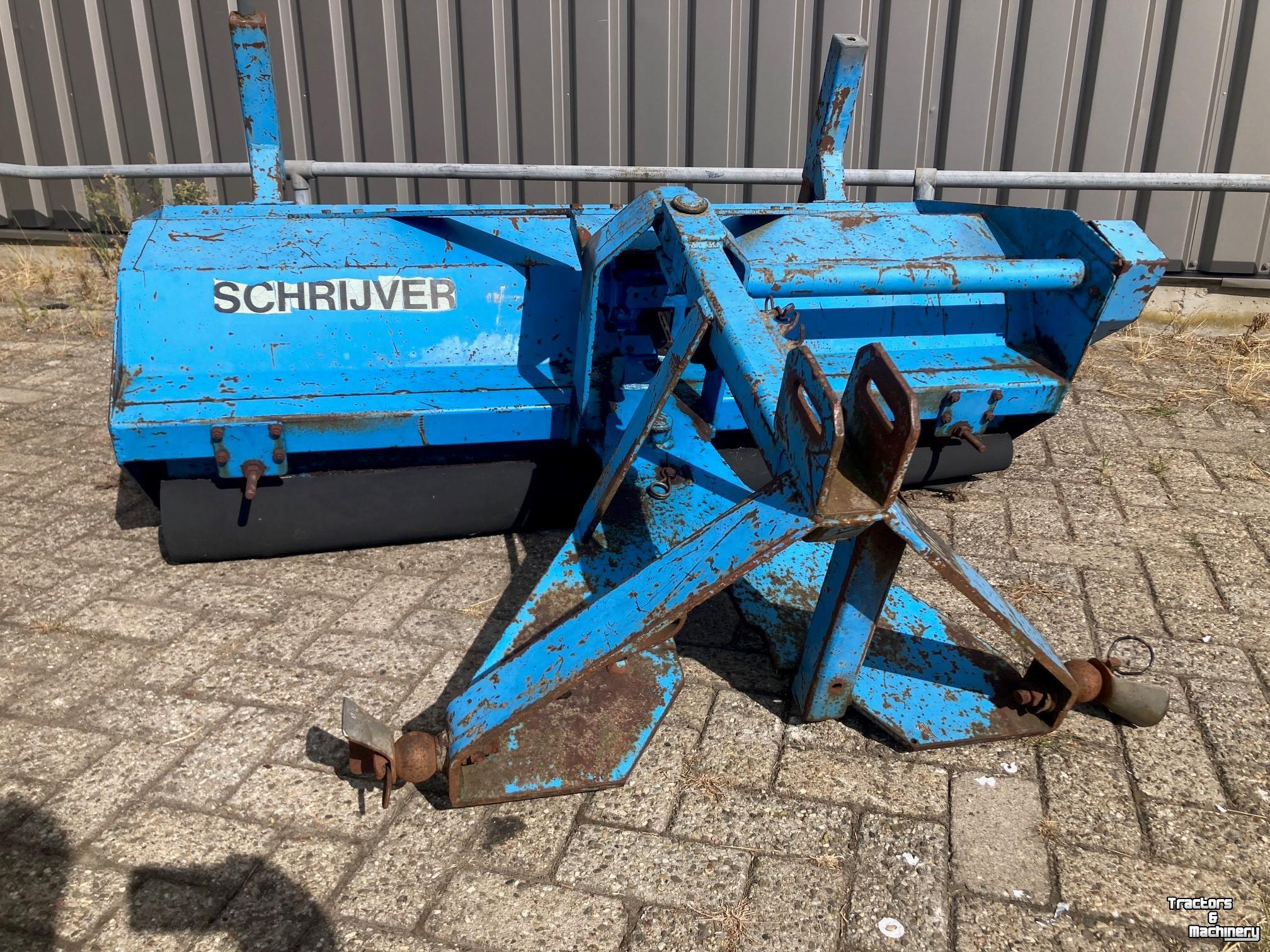 Veegmachine Schrijver aftakas veegmachine