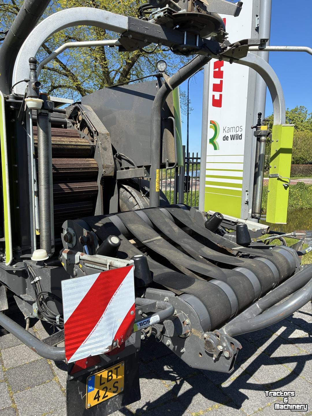 Persen / Balenpers / Pakkenpers Claas Rollant 455 RC-25 MPS UNIWRAP