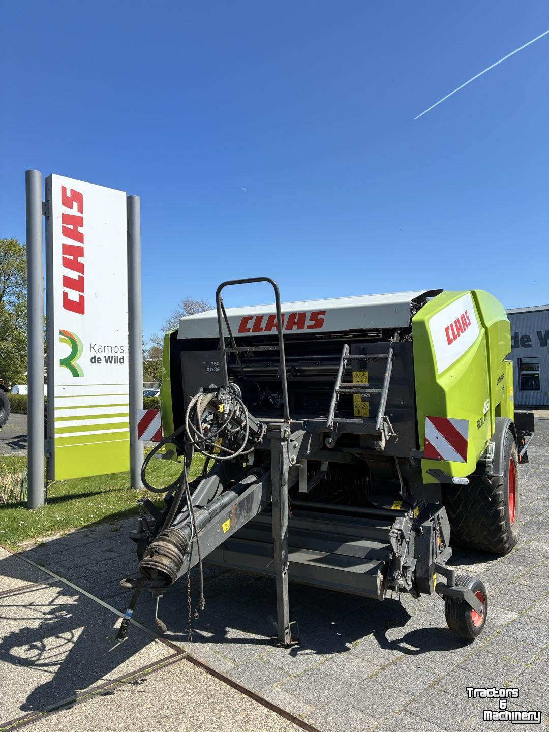Persen / Balenpers / Pakkenpers Claas Rollant 455 RC-25 MPS UNIWRAP