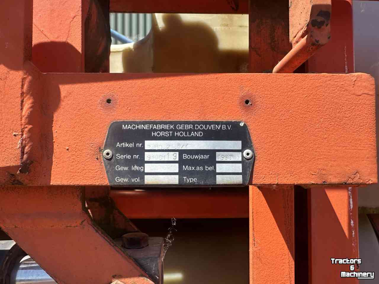 Gedragen Veldspuit Douven 21 meter