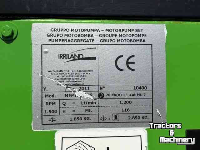 Stationare motor/pomp set Irriland MFPT