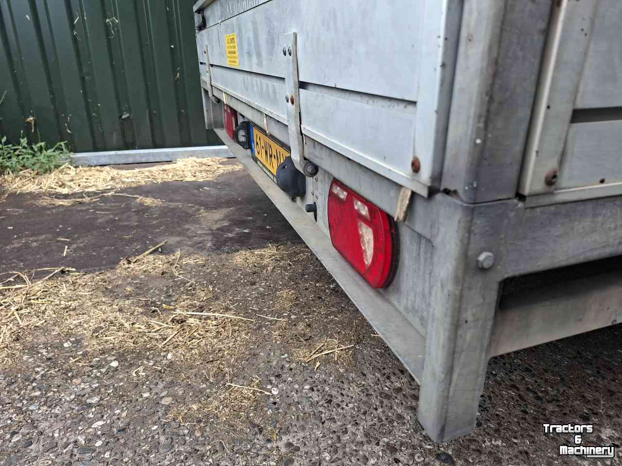 Auto-aanhangwagen t/m 3500 Kg Hulco Hulco Medax-2 plateauwagen/aanhanger/aanhangwagen/kar/wagen