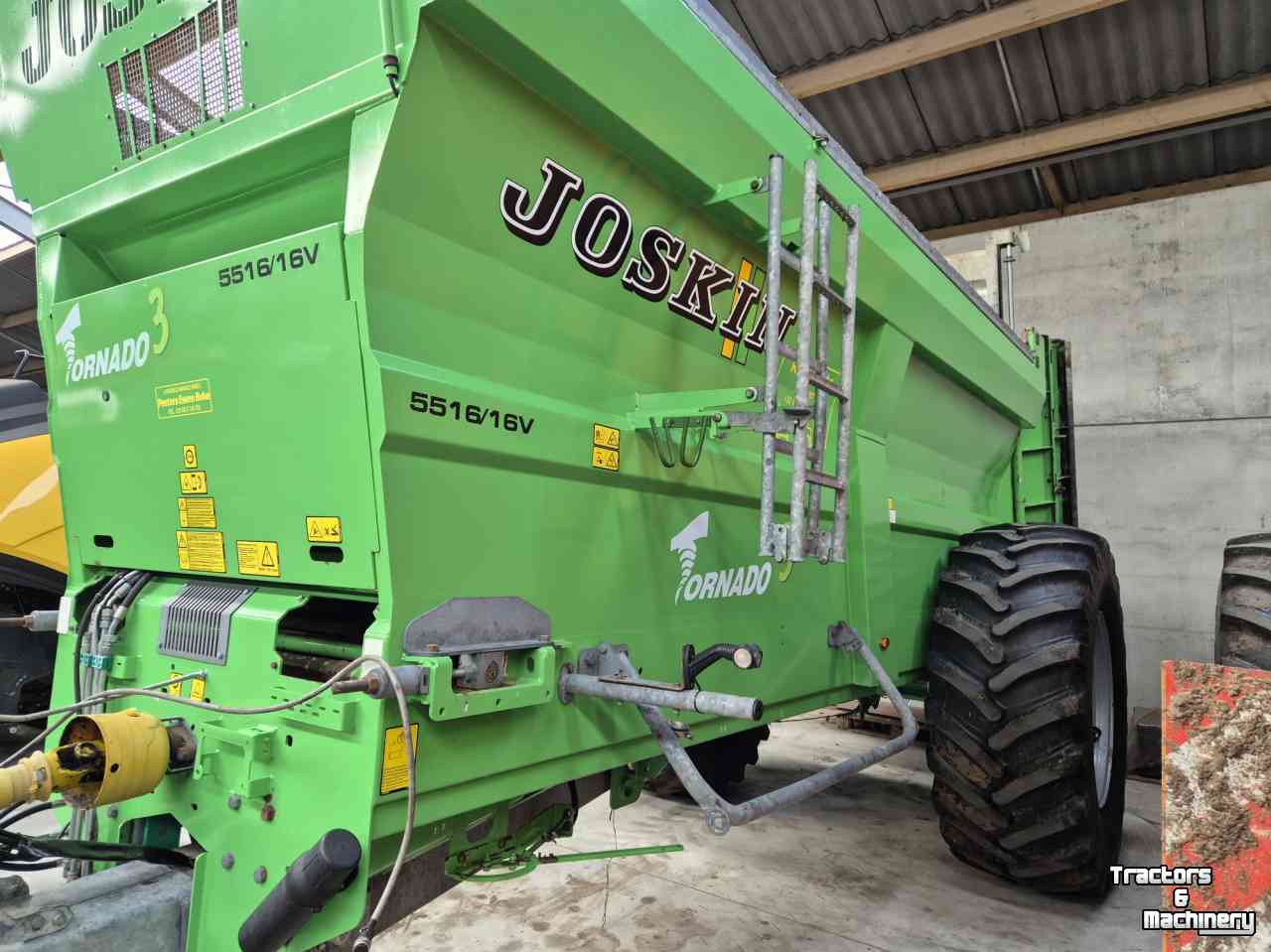 Mestverspreider / Stalmeststrooier Joskin Tornado 5516/16V