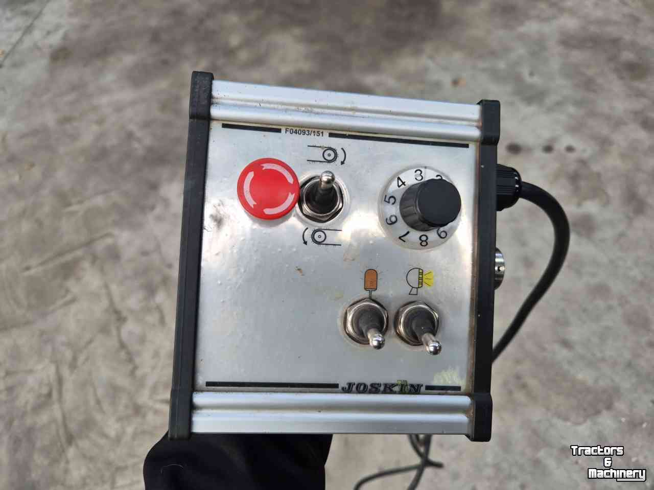 Mestverspreider / Stalmeststrooier Joskin Tornado 5516/16V