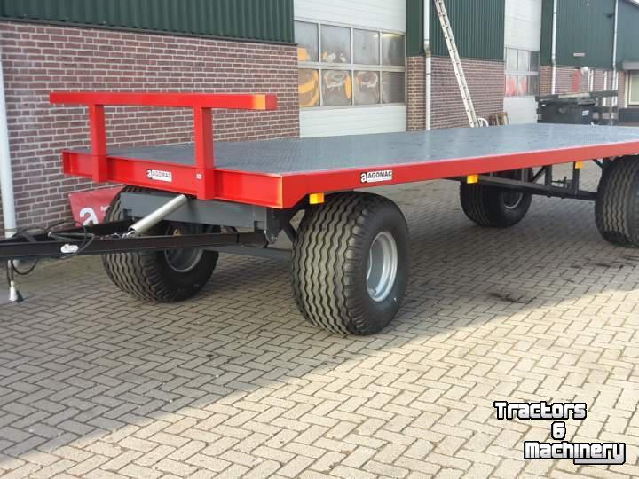 Vierwielige wagen / Landbouwwagen AGM 12 tons balenwagen