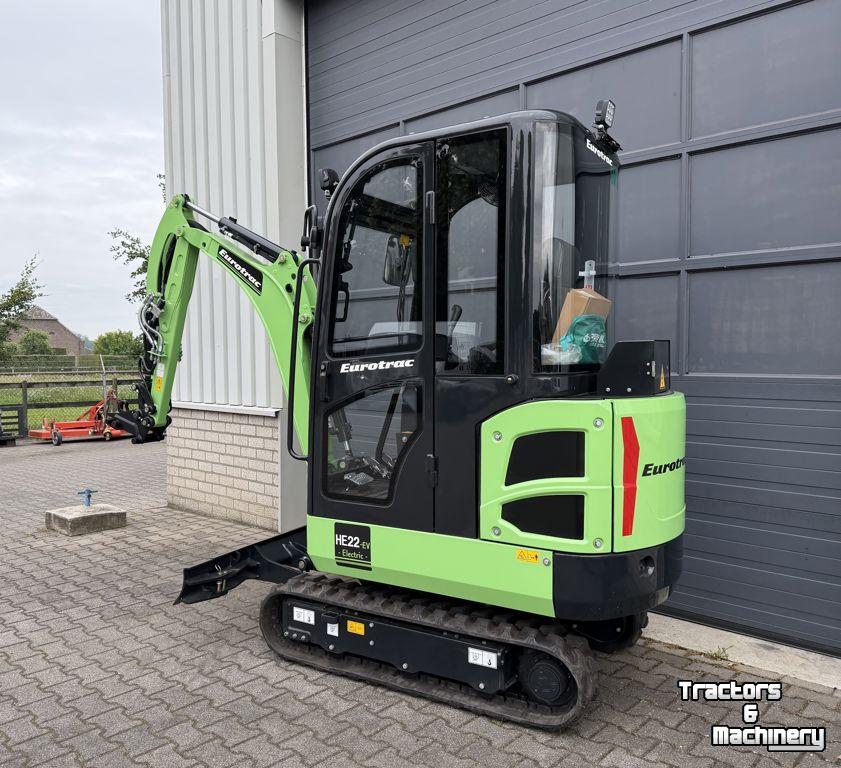 Graafmachine Eurotrac HE22-EV minigraver