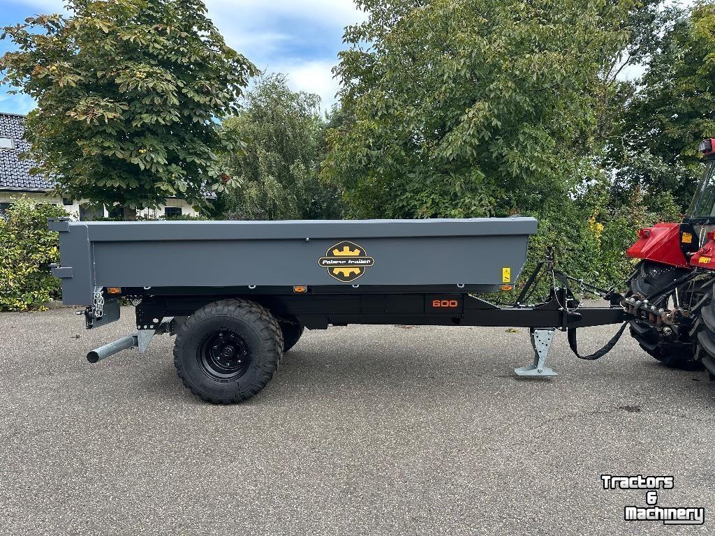 Kipper / Kiepwagen / Landbouwkipper Palmse Trailer PT600E-1A bakkenwagen bakkenkar kipper dumper