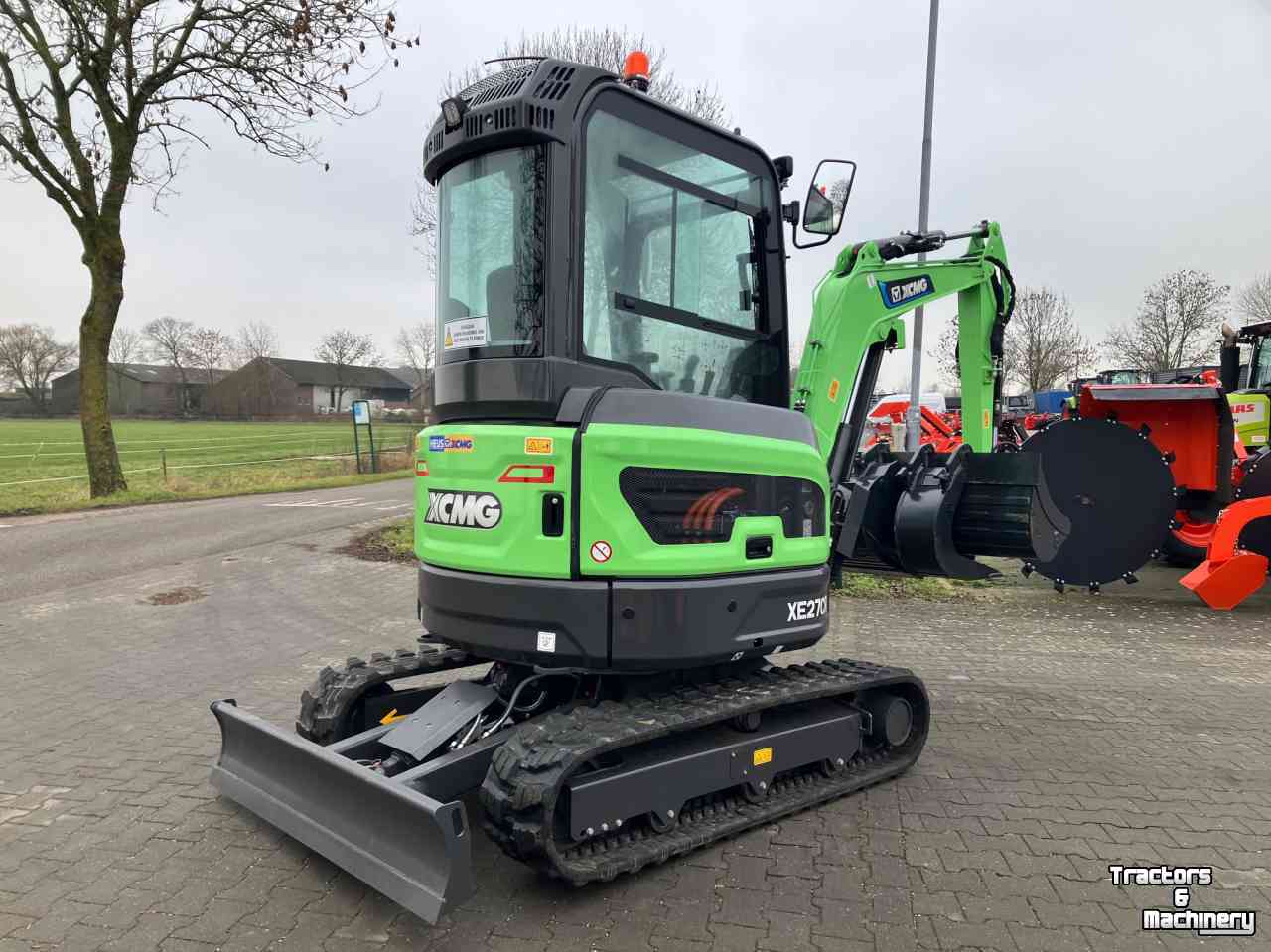 Rupskraan / Graafmachine op rupsen XCMG XE27CREV  electrische minigraver graafmachine