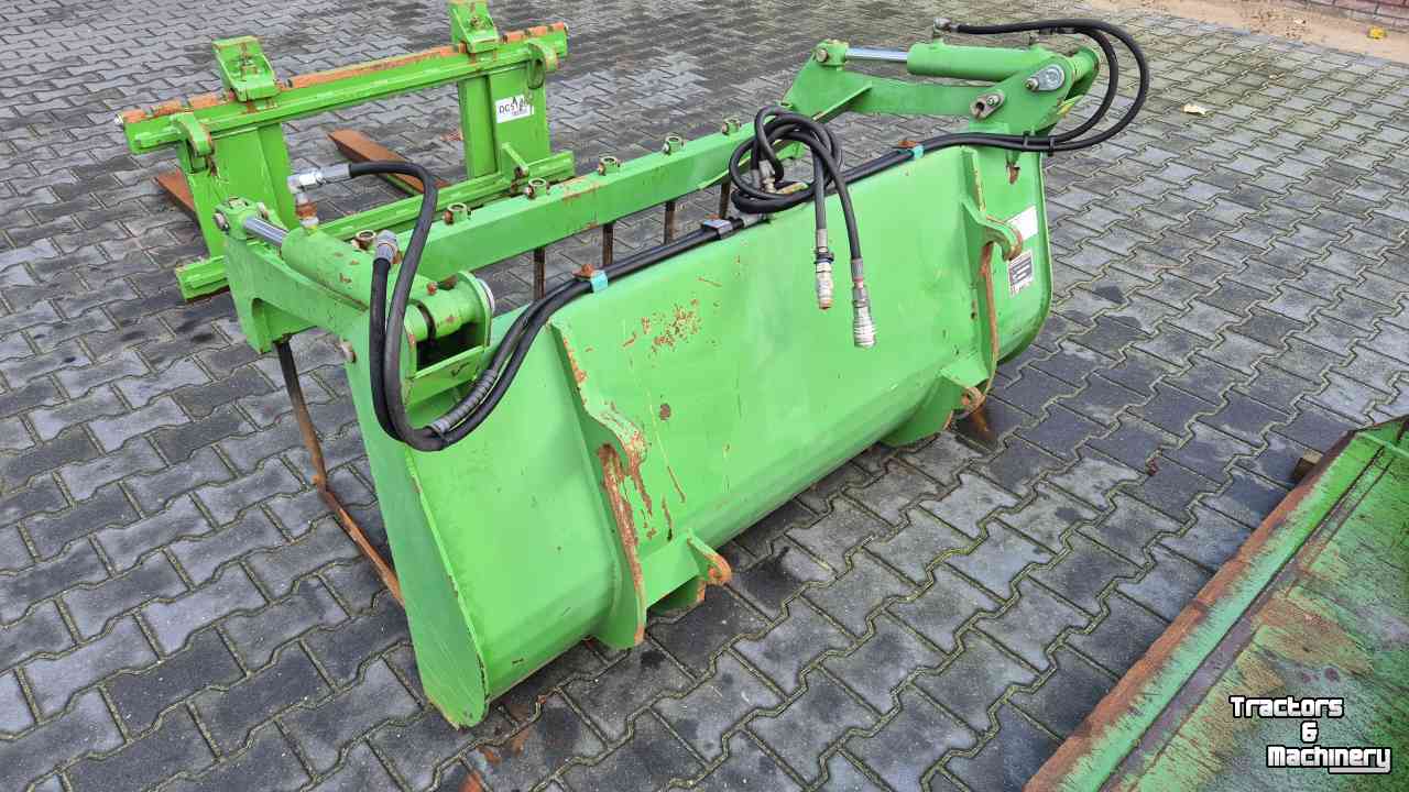 Voorladerbak John Deere Set van voorlader bak, mestgrijper en palletlepelbord, euro