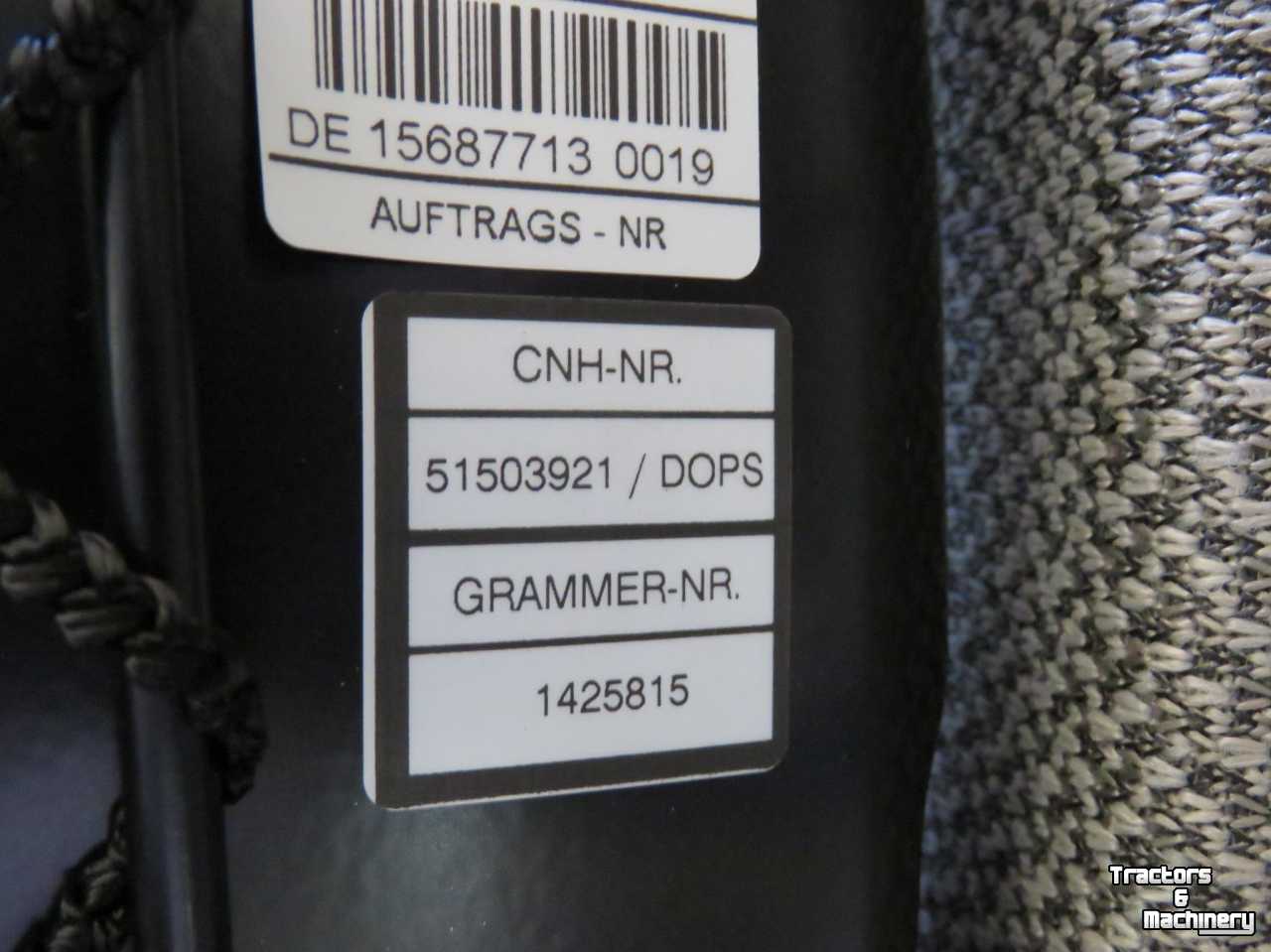 Traktoren New Holland T4 / T5 /TN /TL /TNA/S/F  stoel parts Nr:51503921